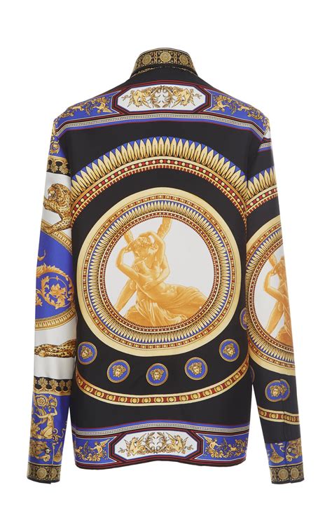 woman t-shirt versace|versace long sleeve shirts women's.